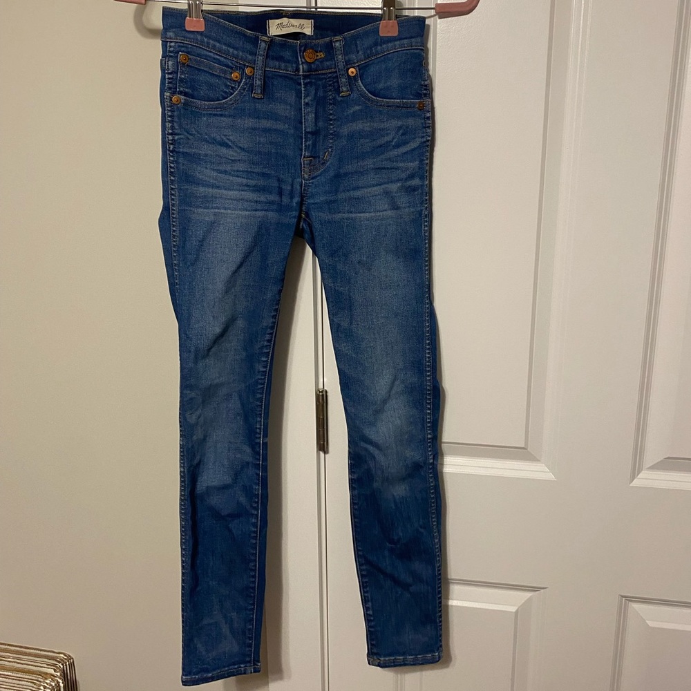 Madewell 9” Hi Rise Skinny Jeans 24 S